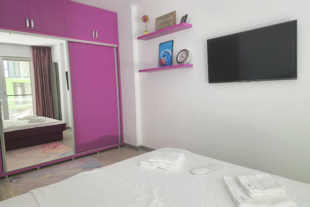 Nasty 24 Aparthotel Pool & Spa Mamaia Nord นาโวดาริ ภายนอก รูปภาพ